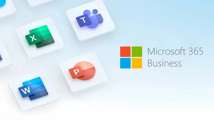 Illustration outils Microsoft M365 (Teams, Word, Excel, Powerpoint, Outlook, Onedrive, Sharepoint...)
